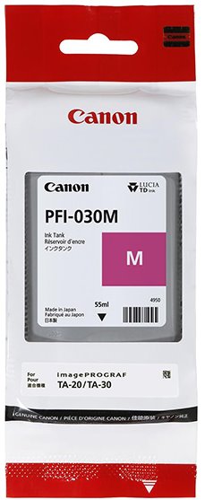 Canon originál ink PFI-030 M, 3491C001, magenta, 55ml 3491C001