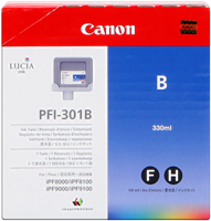 Canon originál ink PFI301BL, blue, 330ml, 1494B001, Canon iPF-8X00, 9X00