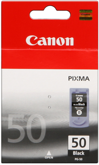 Canon originál ink PG50, black, 750str., 22ml, 0616B001, Canon iP2200, MP150, 170, 450