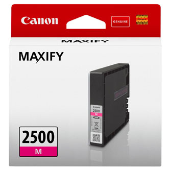 Canon originál ink PGI-2500 M, magenta, 9.6ml, 9302B001, Canon MAXIFY iB4050,iB4150,MB5050,MB5150,M