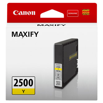 Canon originál ink PGI-2500 Y, yellow, 9.6ml, 9303B001, Canon MAXIFY iB4050,iB4150,MB5050,MB5150,MB