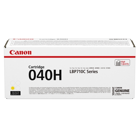 Canon originál toner 040H, yellow, 10000str., 0455C001, 0455C002, high capacity, Canon imageCLASS L