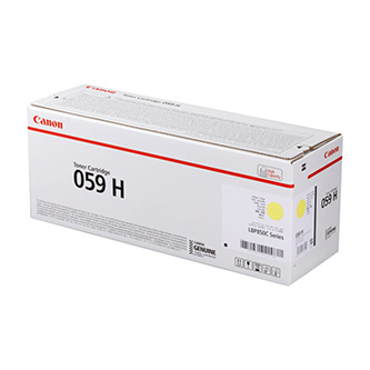 Canon originál toner 059HY, yellow, 13500str., 3624C001, high capacity, Canon LBP852Cx