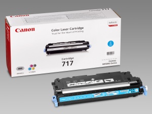 Canon originál toner CRG717, cyan, 4000str., 2577B002, Canon MF-8450