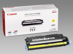 Canon originál toner CRG717, yellow, 4000str., 2575B002, Canon MF-8450