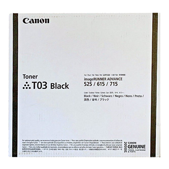Canon originál toner T03, black, 51500str., 2725C001, Canon imageRUNNER ADVANCE 525/615/715 III