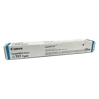 Canon originál toner T07 C, 3642C001, cyan, 37500str., Canon ImagePRESS C165, c170, c270, Lite C165
