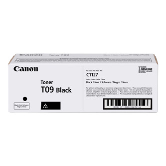 Canon originál toner T09, black, 7600str., 3020C006, Canon i-SENSYS X C1127i, i-SENSYS X C1127P Ser