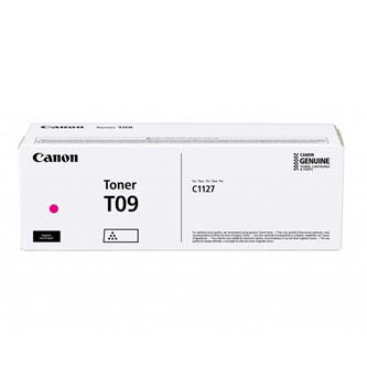 Canon originál toner T09, magenta, 5900str., 3018C006, Canon i-SENSYS X C1127i, i-SENSYS X C1127P S