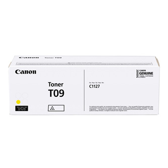 Canon originál toner T09, yellow, 5900str., 3017C006, Canon i-SENSYS X C1127i, i-SENSYS X C1127P Se
