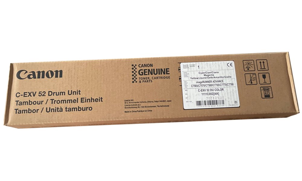 Canon originální DRUM UNIT C-EXV52 COLOR Color for iR Advance C75xx/C77xx podle typu modelu až 270 000 stran 1111C002
