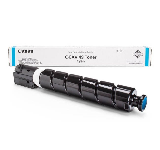 Canon originální toner C-EXV49, azurový, 19000str., 8525b002, pro Canon iR ADV C3320,3325,3330
