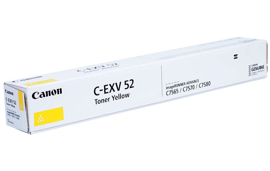 Canon originální TONER CEXV52 YELLOW iR-ADV C75xx/C77xx 66 500 stran A4 (5%) 1001C002
