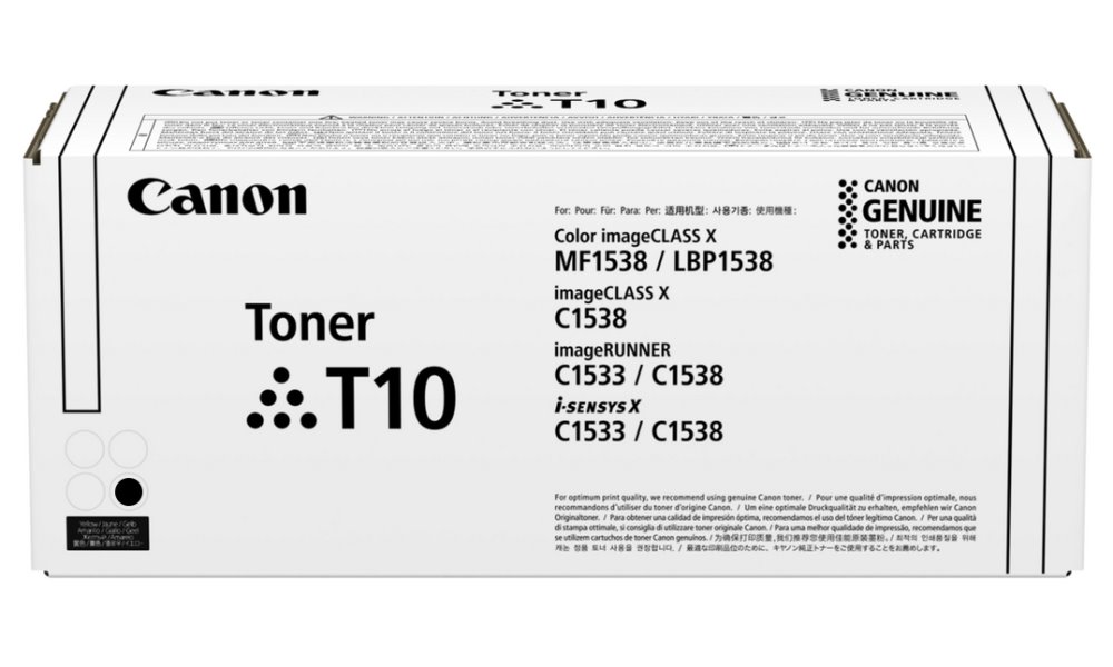 Canon originální TONER T10 BLACK iR C15xx series 13 000 stran A4 (5%) 4566C001