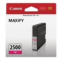 Canon PGI-2500M - 9.6 ml - purpurová - originál - inkoustový zásobník - pro MAXIFY iB4050, iB4150, 9302B001