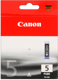 Canon PGI-5BK - 26 ml - pigmentová černá - originál - inkoustový zásobník - pro PIXMA iP3500, iP450 0628B001