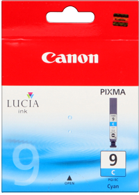 Canon PGI-9C - Azurová - originál - inkoustový zásobník - pro PIXMA iX7000, MX7600, Pro9500 1035B001