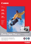 Canon Photo Paper Plus Glossy, foto papier, lesklý, biely, 13x18cm, 5x7", 275 g/m2, 20 ks, PP- 2311B018