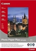 Canon Photo Paper Plus SG-201 - Pololesklý - A3 plus (329 x 423 mm) - 260 g/m2 - 20 listy fotografi 1686B032