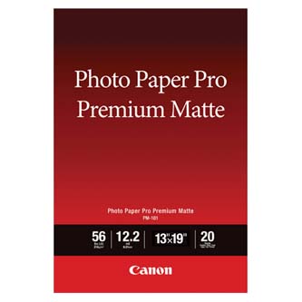 Canon Photo paper premium matte, foto papier, matný, biely, A3+, 13x19", 210 g/m2, 20 ks, 8657 8657B007