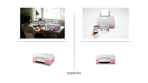 Canon PIXMA G3430 - PSC/WiFi/AP/CISS/4800x1200/USB/pink 5989C024