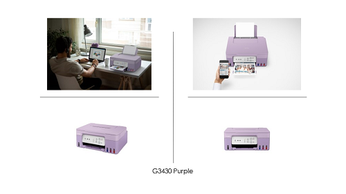 Canon PIXMA G3430 - PSC/WiFi/AP/CISS/4800x1200/USB/purple 5989C025