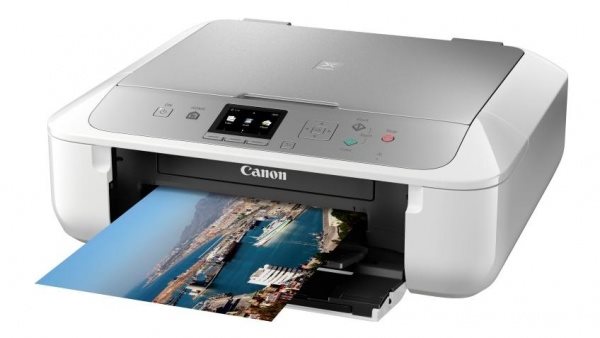 Canon PIXMA MG5753 - PSC/Wi-Fi/AP/Duplex/4800x1200/USB white/silver +PP-201 0557C091