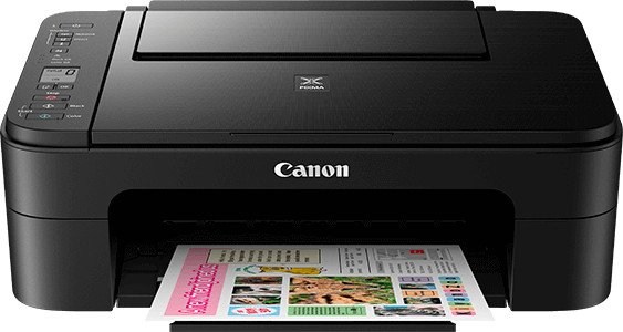 Canon PIXMA Printer TS3355 čierna - farebná, MF (tlač, kopírka, skenovanie, cloud), USB, Wi-Fi 3771C040