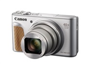 Canon PowerShot SX740 HS Lite Travel II., 20.3Mpix, 40x zoom, WiFi, 4K video - stříbrný 2956C046