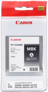 Canon Zásobník inkoustu PFI-102, Matt Black (PG) CF0894B001AA