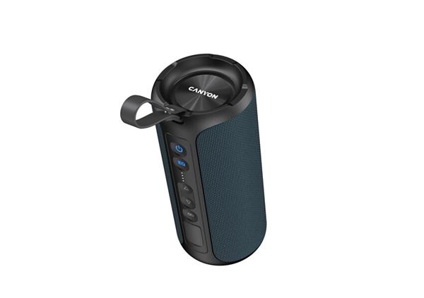Canyon BSP-15, OnMove15 Bluetooth v5.0 prenosný výkonný reproduktor, IPX6, Stereo, EQ, tmavomodrá CNE-CBTSP15BK