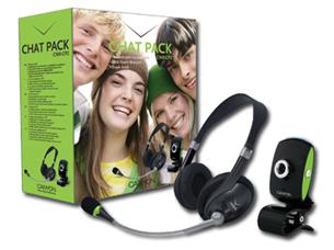 Canyon Chatpack CNR-CP2 - 0,3Mp.webkamera + slúchadla s mikrofónom CNR-CP2G