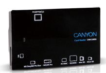Canyon Čítačka kariet 21v1 . externá .......... USB2.0 .., čierna CNR-CARD6