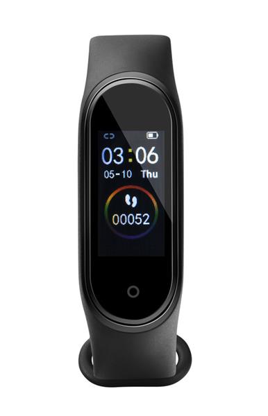 Canyon CNE-SB01BN smart hodinky, Bluetooth, farebný LCD 0.96´´, IP67, merač tepu, 5-šport režim, dlhá výdrž batérie