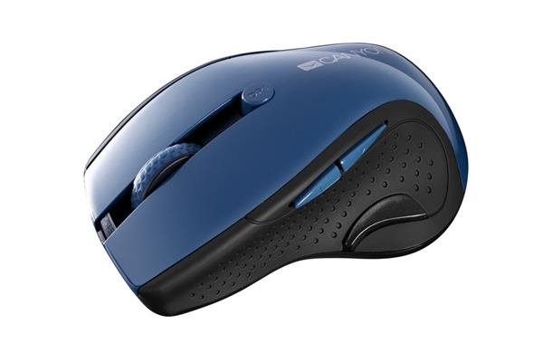 Canyon CNS-CMSW01BL, Wireless optická myš USB, 6 tlač., 1000/1200/1600 dpi, perleťovo modrá