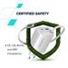 Canyon CNS-CURC65ACB, vysokorýchlostná univerzálna nabíjačka do steny s integrovaným 68 cm USB(C) káblom