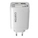 Canyon CNS-CURC65ACW, vysokorýchlostná univerzálna nabíjačka do steny s integrovaným 68 cm USB(C) káblom