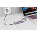 Canyon DS-18, USB-C Hub, 5 portov, 1x USB-C 5V DC nabíjanie, 2x USB-C, 10Gbps, 2xUSB 3.2 port, kompaktný CNS-TDS18
