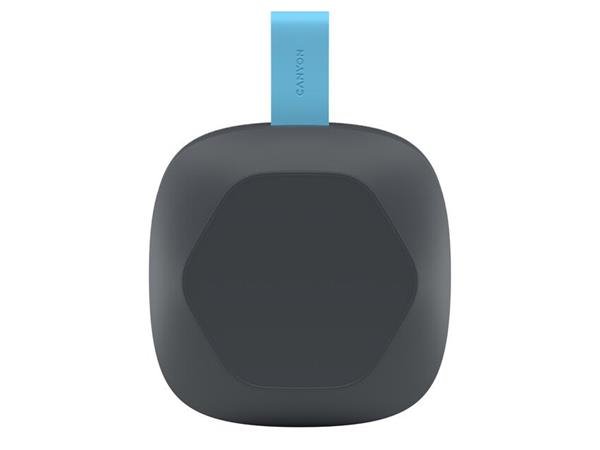 Canyon Hexagon 10, Bluetooth 5.3 reproduktor, USB-C, Card Reader, IPX5, modro-šedý CNE-CBTSP10GB