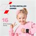 Canyon KW-37 Alfie, smart hodinky pre deti, IPS displej 1,69", IP66, 512Mb, MP3, hry, kamera, ružové CNE-KW37PP