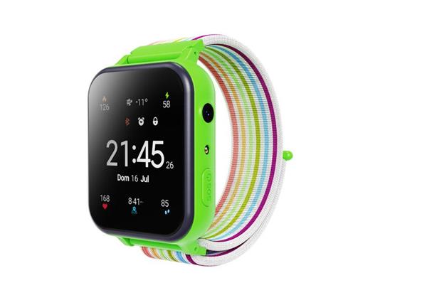 Canyon KW-37 Alfie, smart hodinky pre deti, IPS displej 1,69", IP66, 512Mb, MP3, hry, kamera, zelené CNE-KW37GB