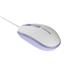 Canyon M-10, symetrická optická myš s efektom hladkého posuvu, USB, 1.000 dpi, 3 tlač, bielo-fialová