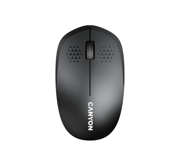 Canyon MW-04, Bluetooth optická myš, 1200 dpi, 3 tlač, 1x AA, úspora energie, čierna CNS-CMSW04B