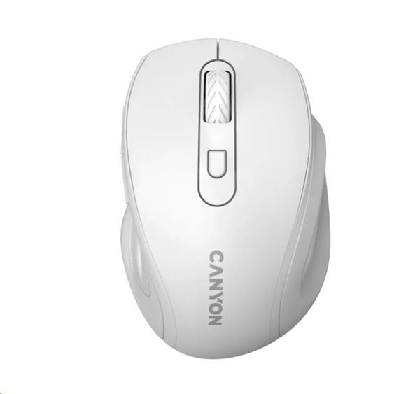 Canyon MW-20, Wireless optická myš USB, biela CNE-CMSW20W