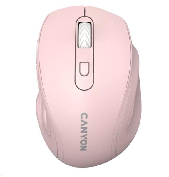 Canyon MW-20, Wireless optická myš USB, ružová CNE-CMSW20P