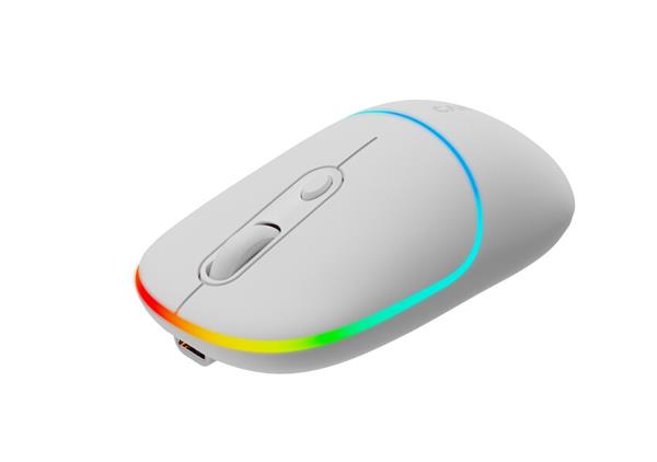 Canyon MW-22, 2v1 bezdrôtová optická myš Bluetooth / Wireless USB, 800/1200/1600 DPI, 4 tlač, biela CNS-CMSW22SW