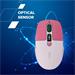 Canyon MW-26, 2v1 bezdrôtová optická myš Bluetooth / 2.4 GHz, tichá, fialová CNS-CMSW26V