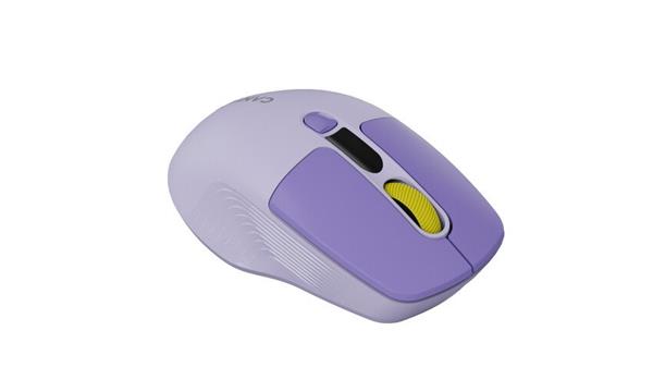 Canyon MW-26, 2v1 bezdrôtová optická myš Bluetooth / 2.4 GHz, tichá, fialová CNS-CMSW26V