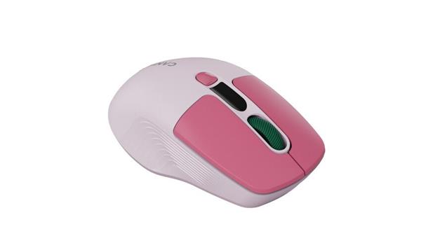 Canyon MW-26, 2v1 bezdrôtová optická myš Bluetooth / 2.4 GHz, tichá, rúžová CNS-CMSW26P