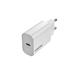 Canyon OnCharge 30CL, univerzálna cestovná nabíjačka do steny 1x USB-C, 30W PD, biela CNE-CHA30CLW